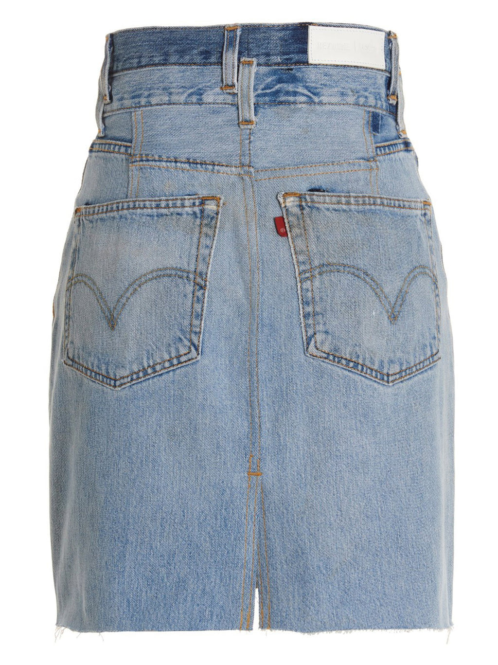 Re/Done Double Waisted Pencil Re Done X Levis Skirt