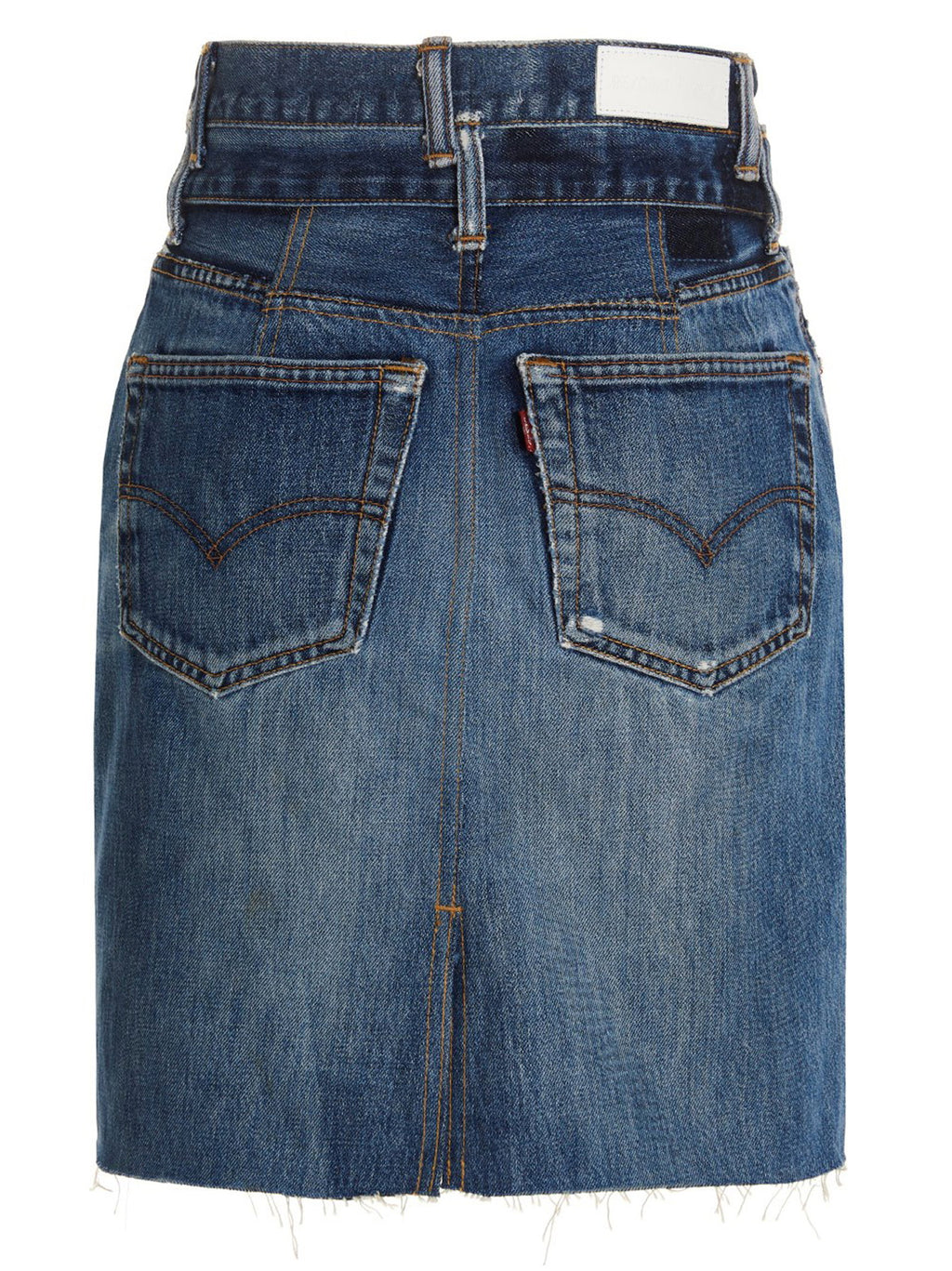 Re/Done Double Waisted Pencil Re Done X Levis Skirt