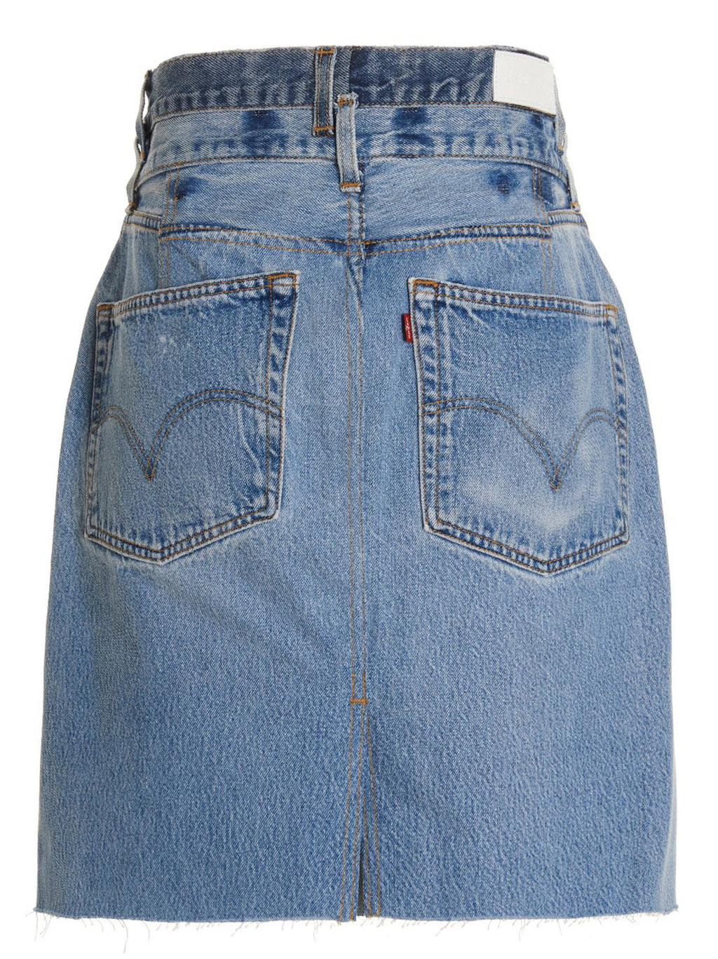 Re/Done Double Waisted Pencil Re Done X Levis Skirt