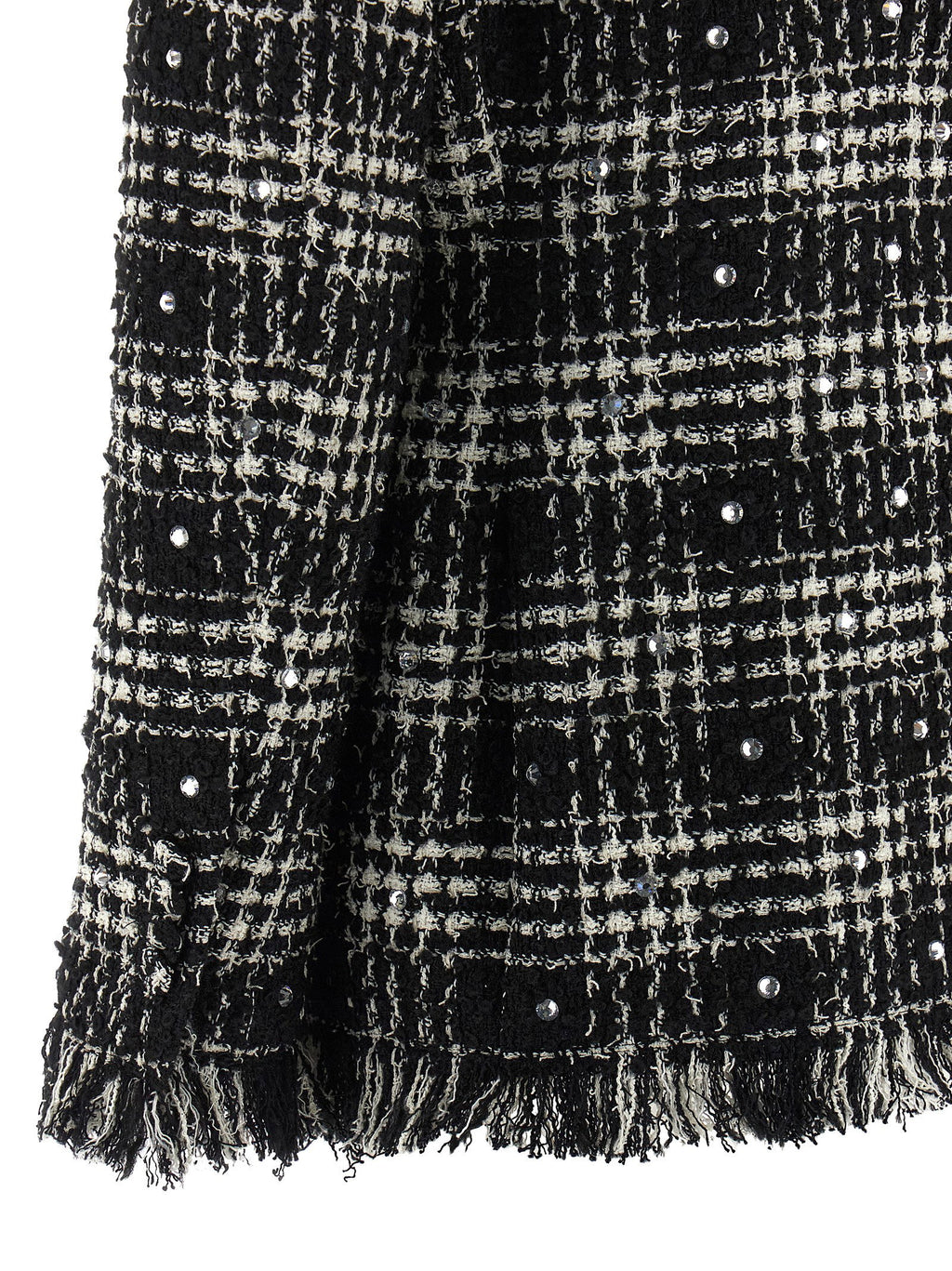 Giuseppe Di Morabito Tweed And Rhinestone Blazer