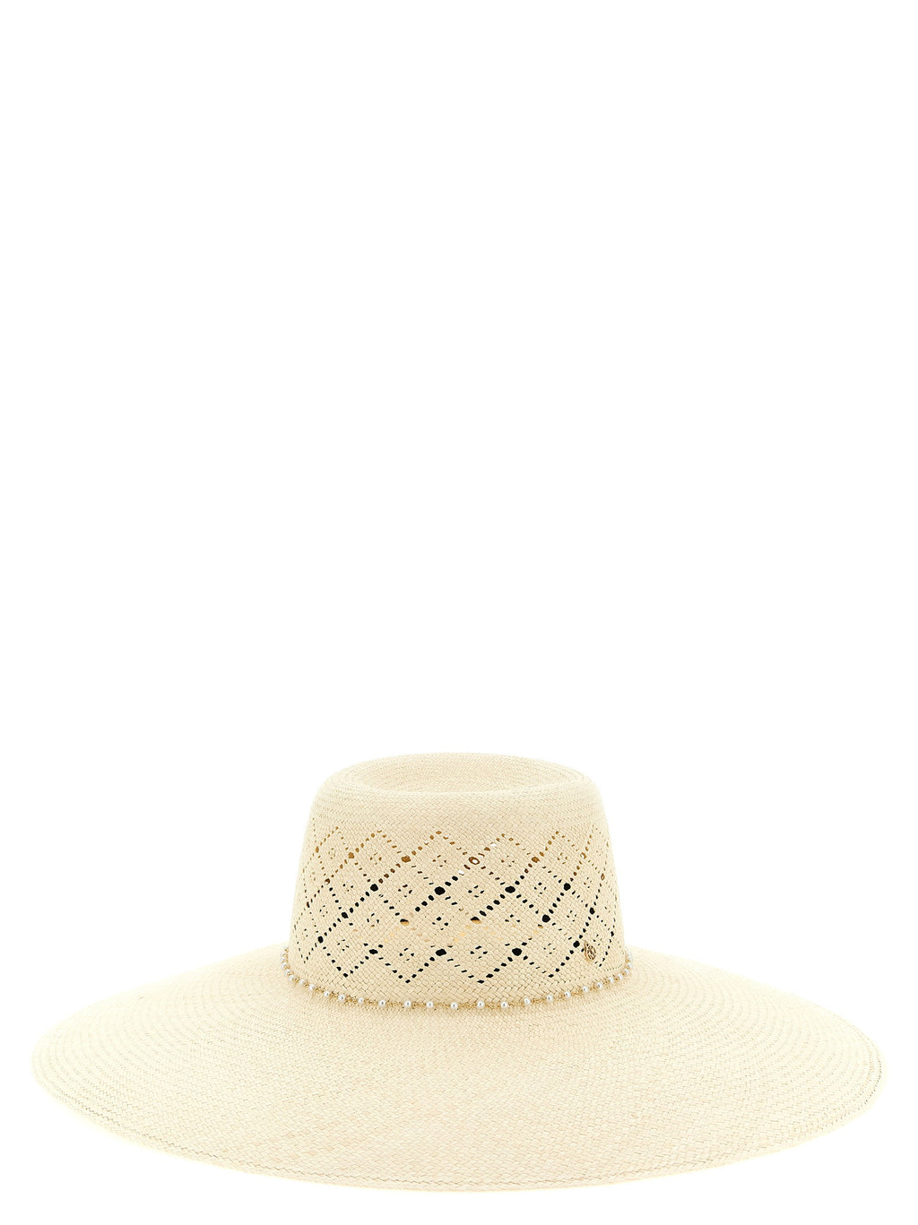 Maison Michel Blanche Hat