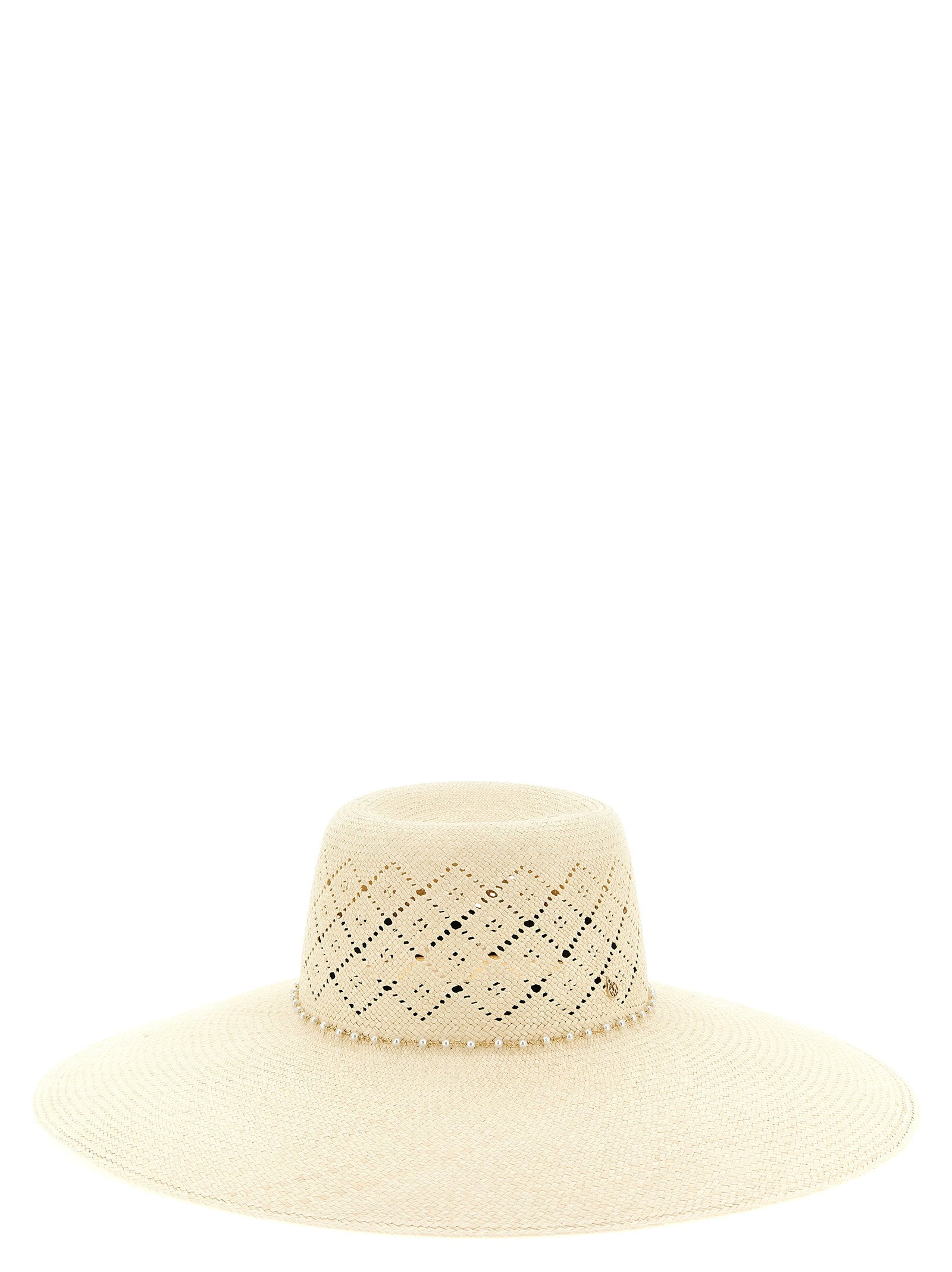 Maison Michel Blanche Hat