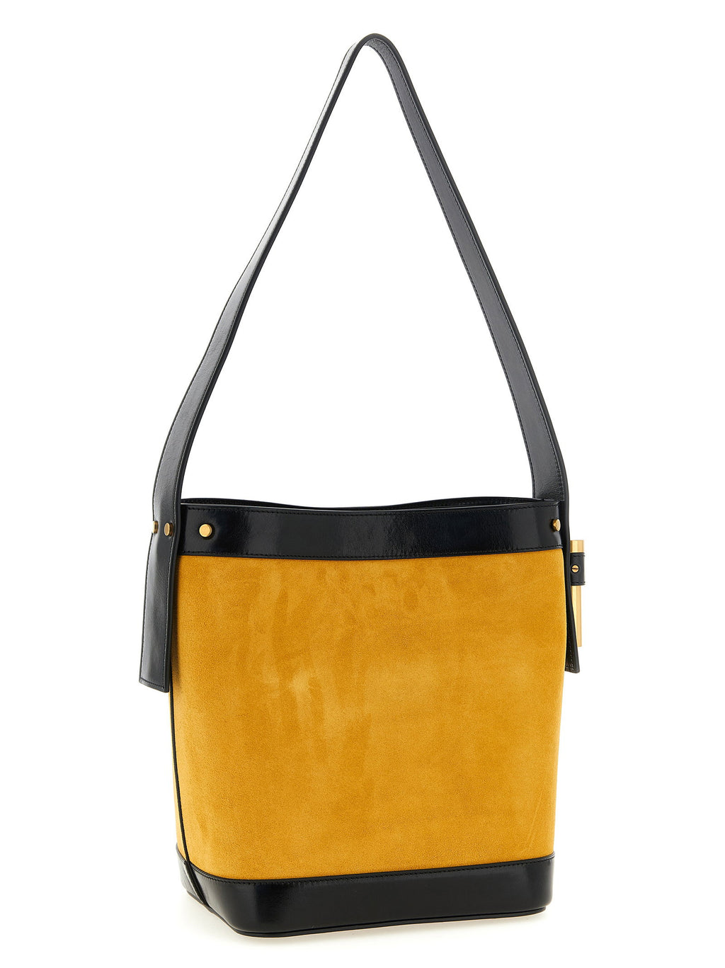 Versace Pivot Small Bucket Bag