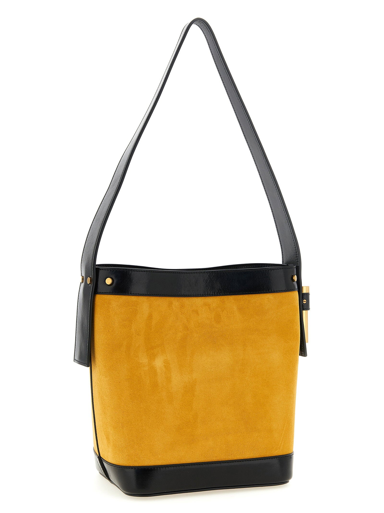 Versace Pivot Small Bucket Bag