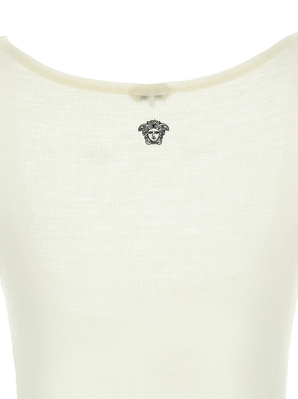 Versace La Medusa Embroidery Top