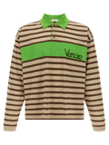 Versace Intarsia Polo Shirt