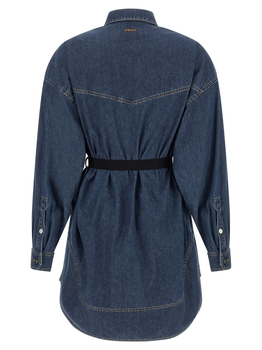 Versace Chambray Denim Dress