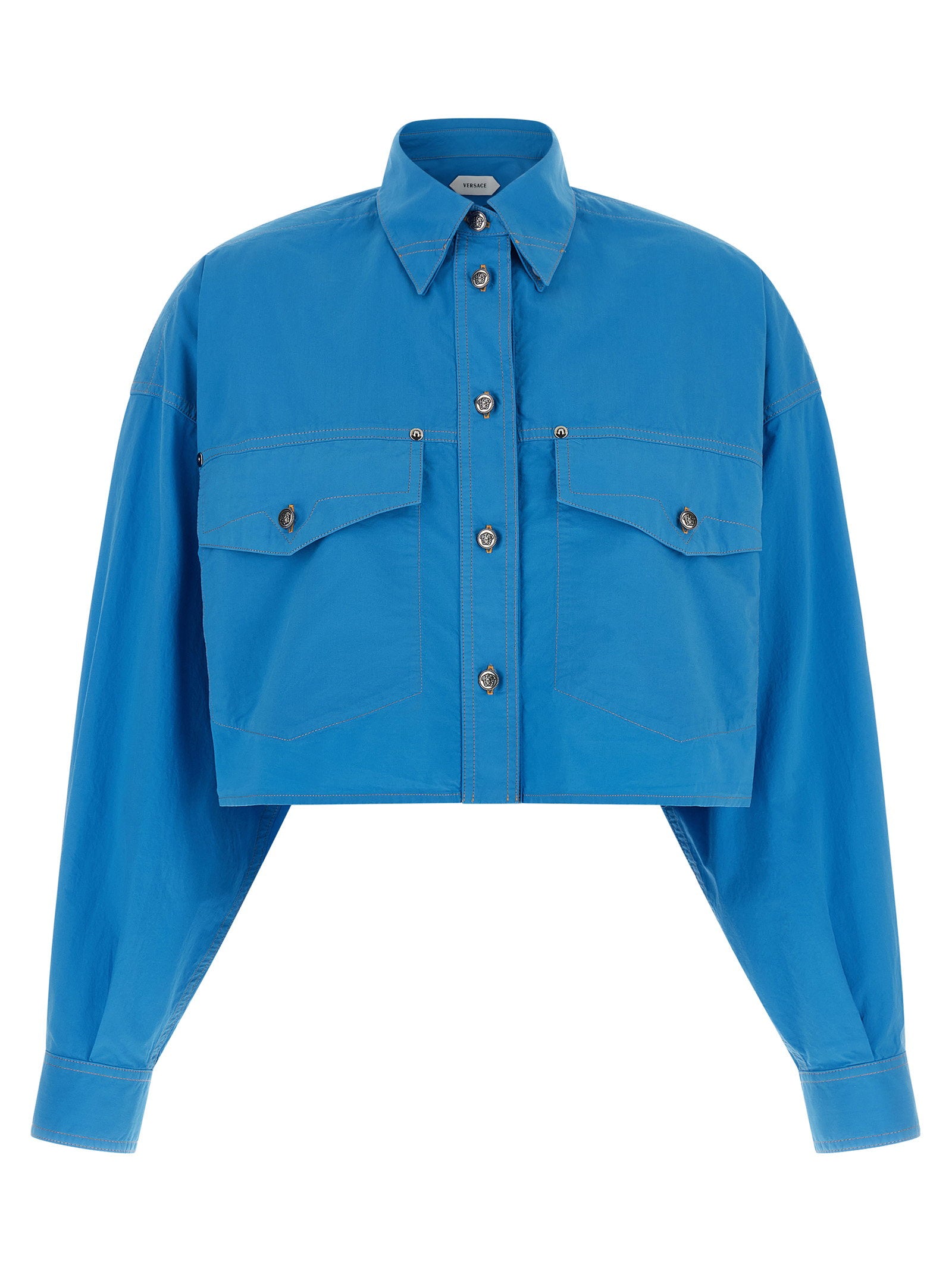 Versace Medusa Button Shirt