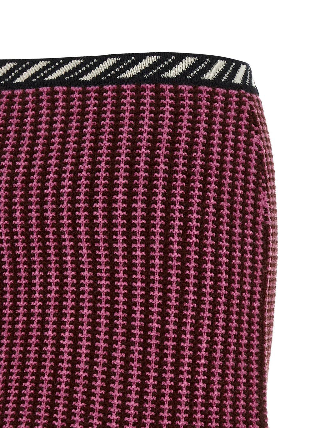 Versace Crochet Knit Skirt