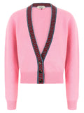 Versace Wool And Cashmere Cardigan