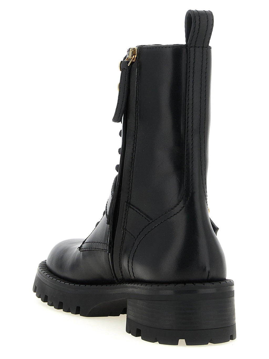 Versace Ankle Boots With Buckle