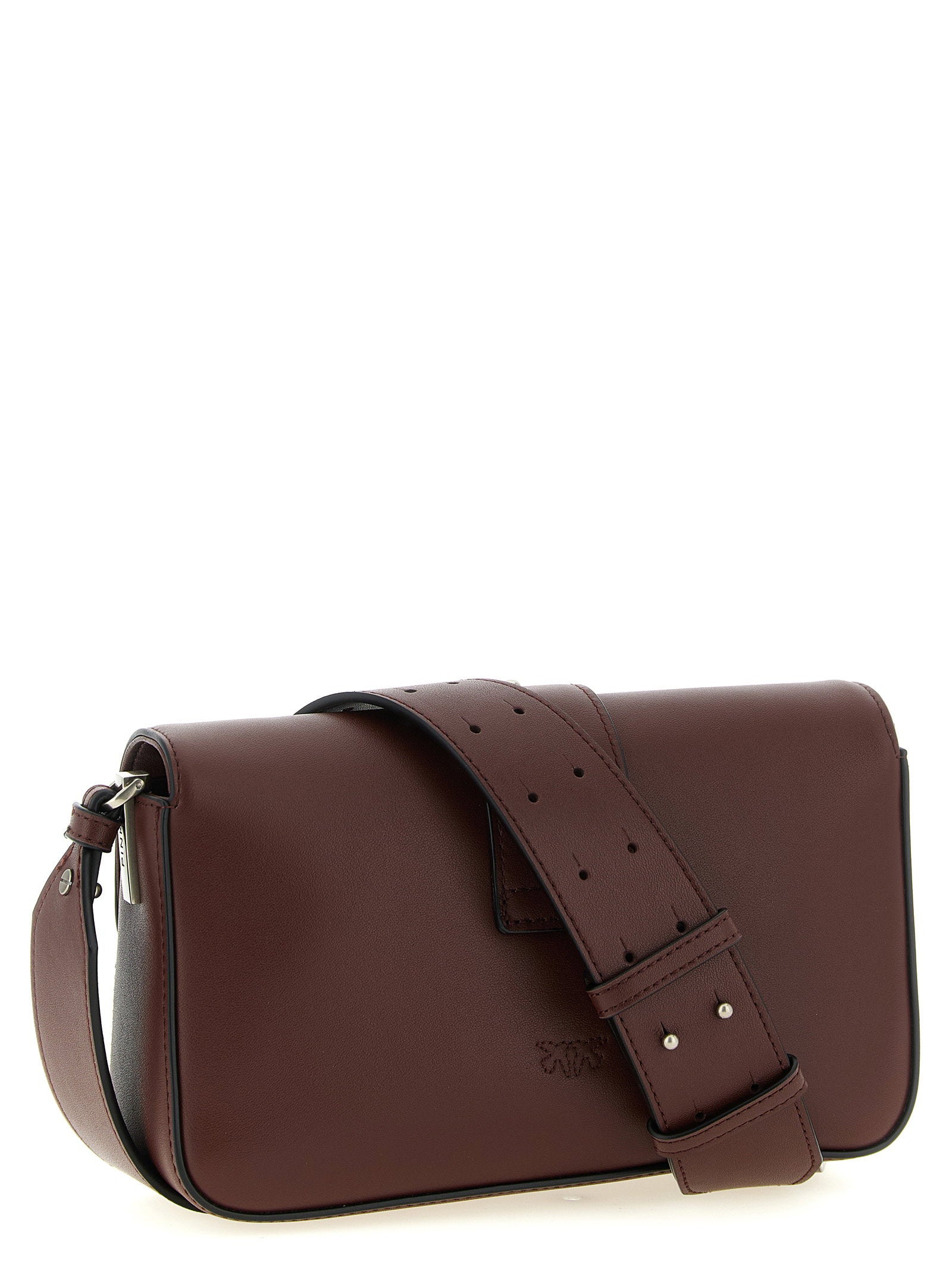 Pinko Mini Love Slouchy Shoulder Bag