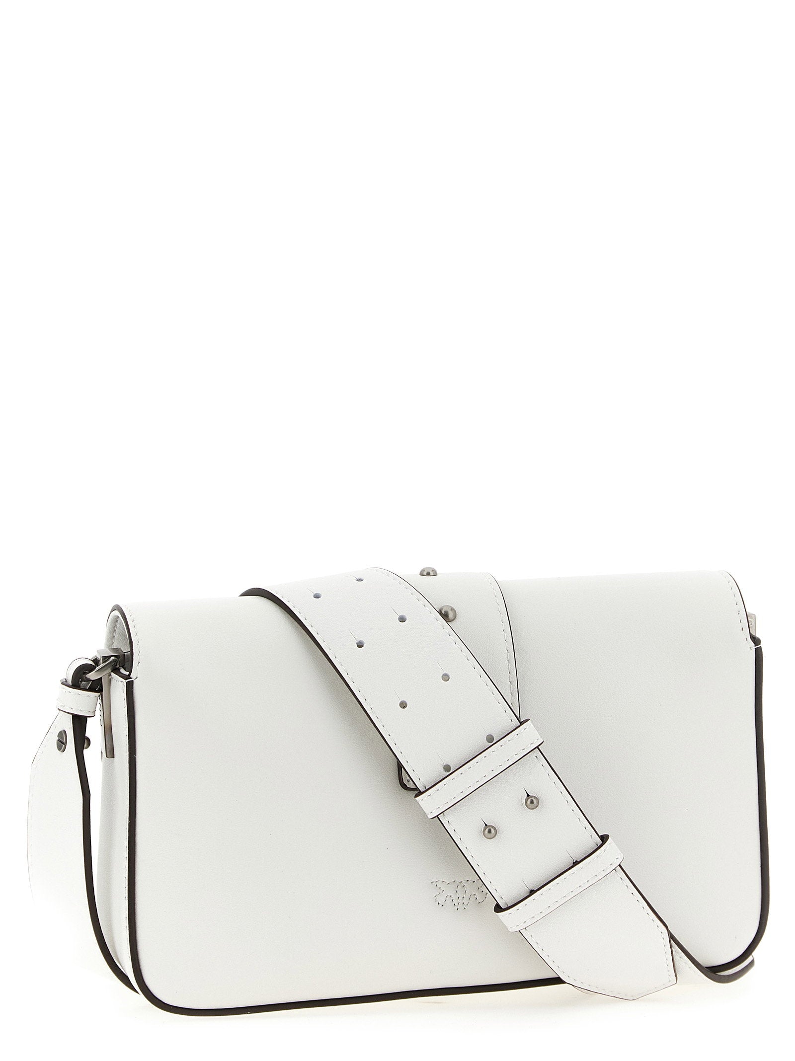 Pinko Mini Love Slouchy Shoulder Bag