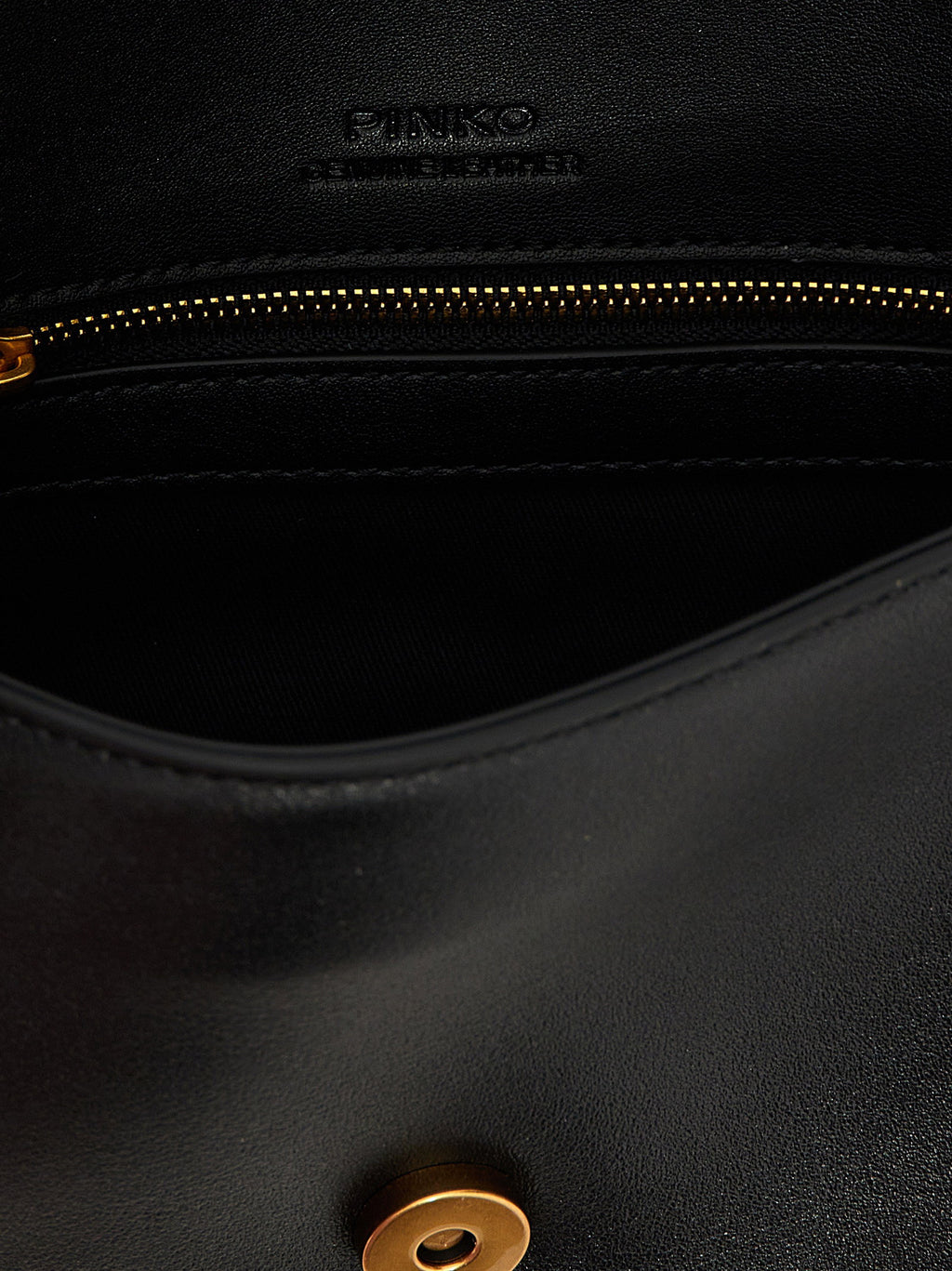 Pinko Mini Love Slouchy Shoulder Bag