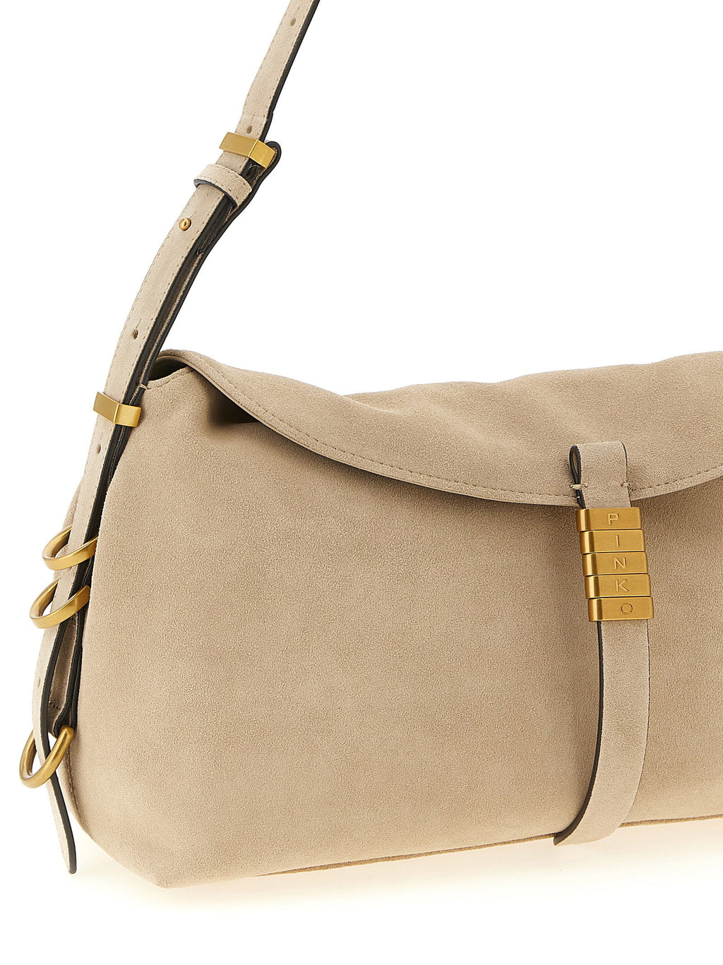 Pinko Saddle Horizontal Shoulder Bag