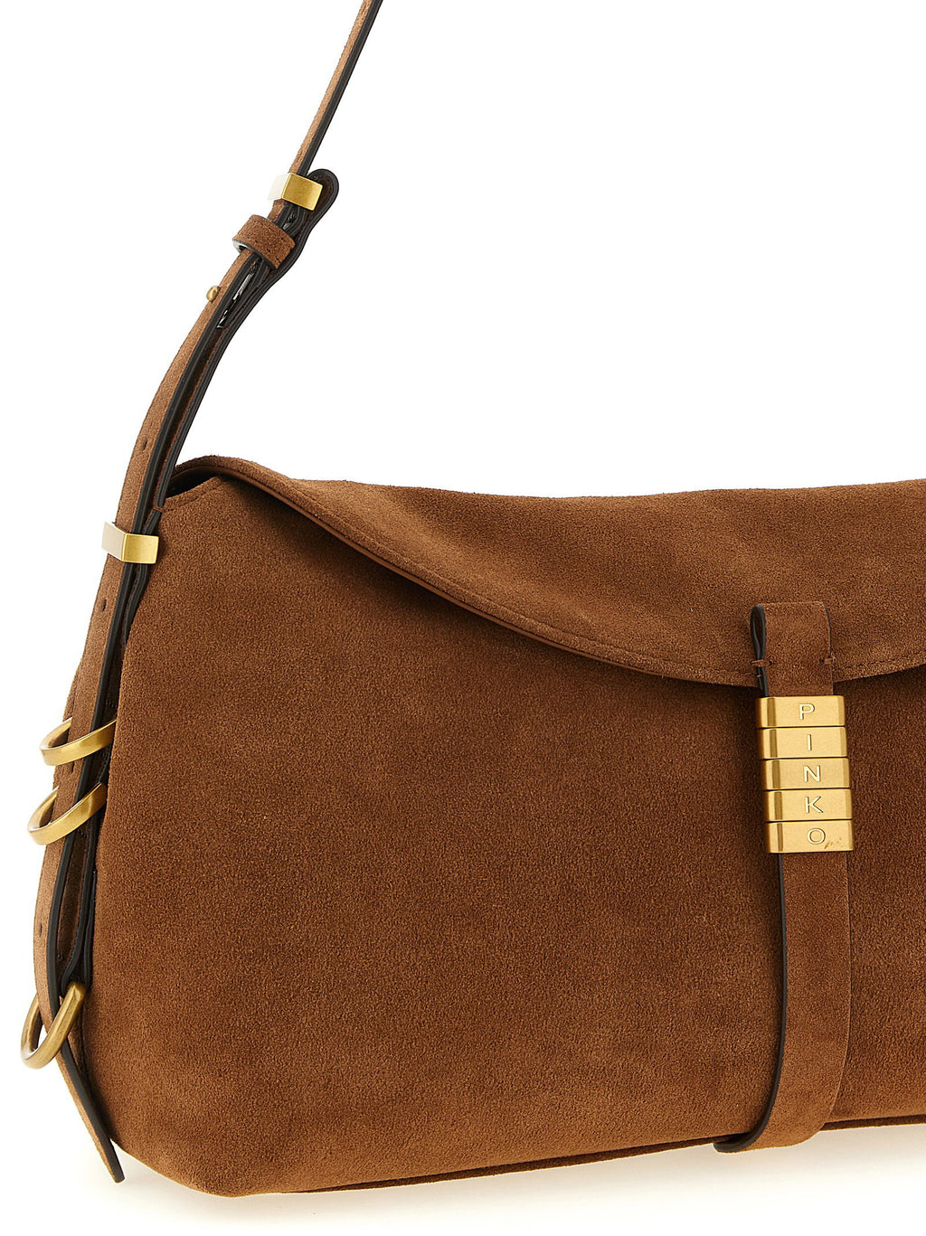 Pinko Saddle Horizontal Shoulder Bag