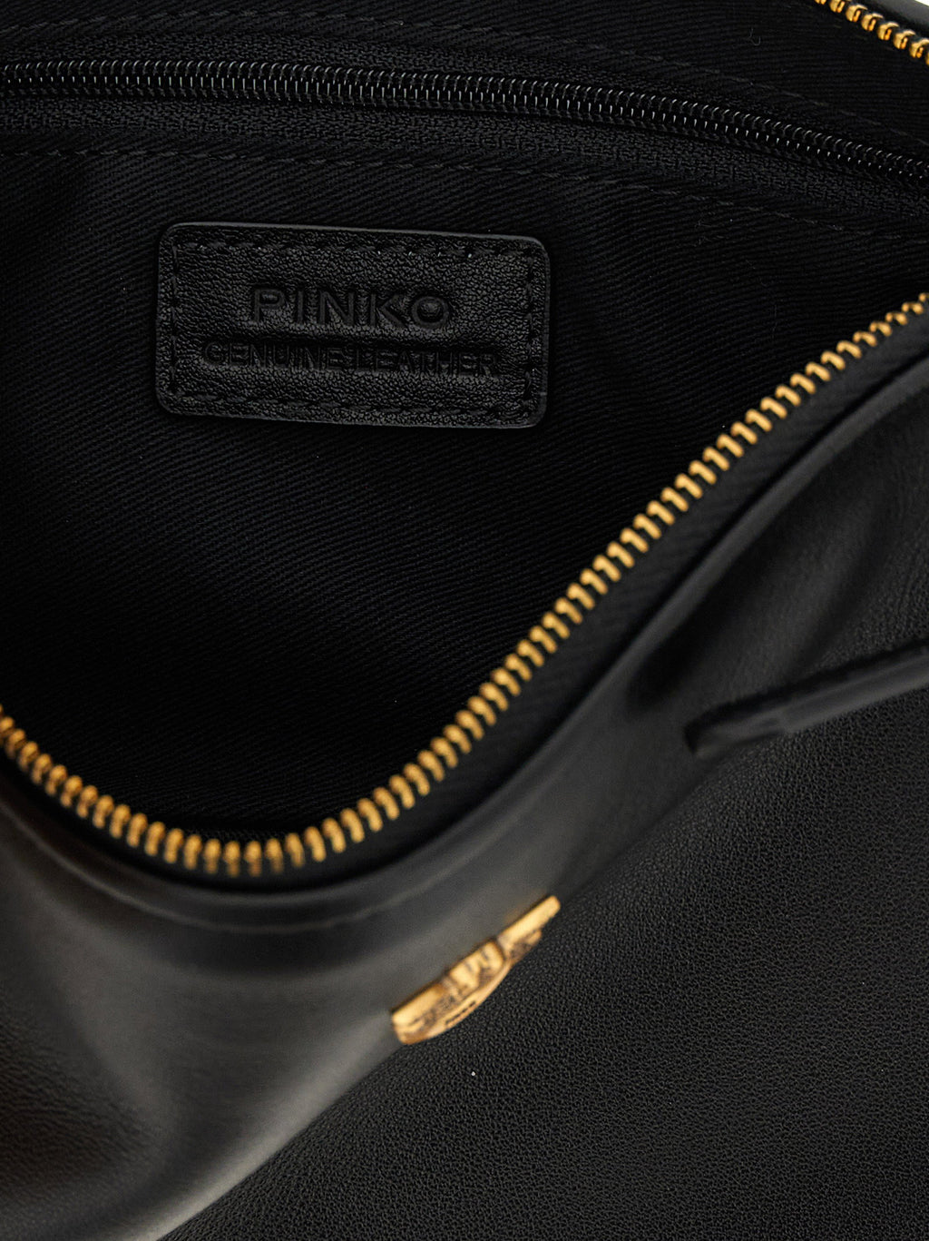 Pinko Half Moon Mini Crossbody Bag