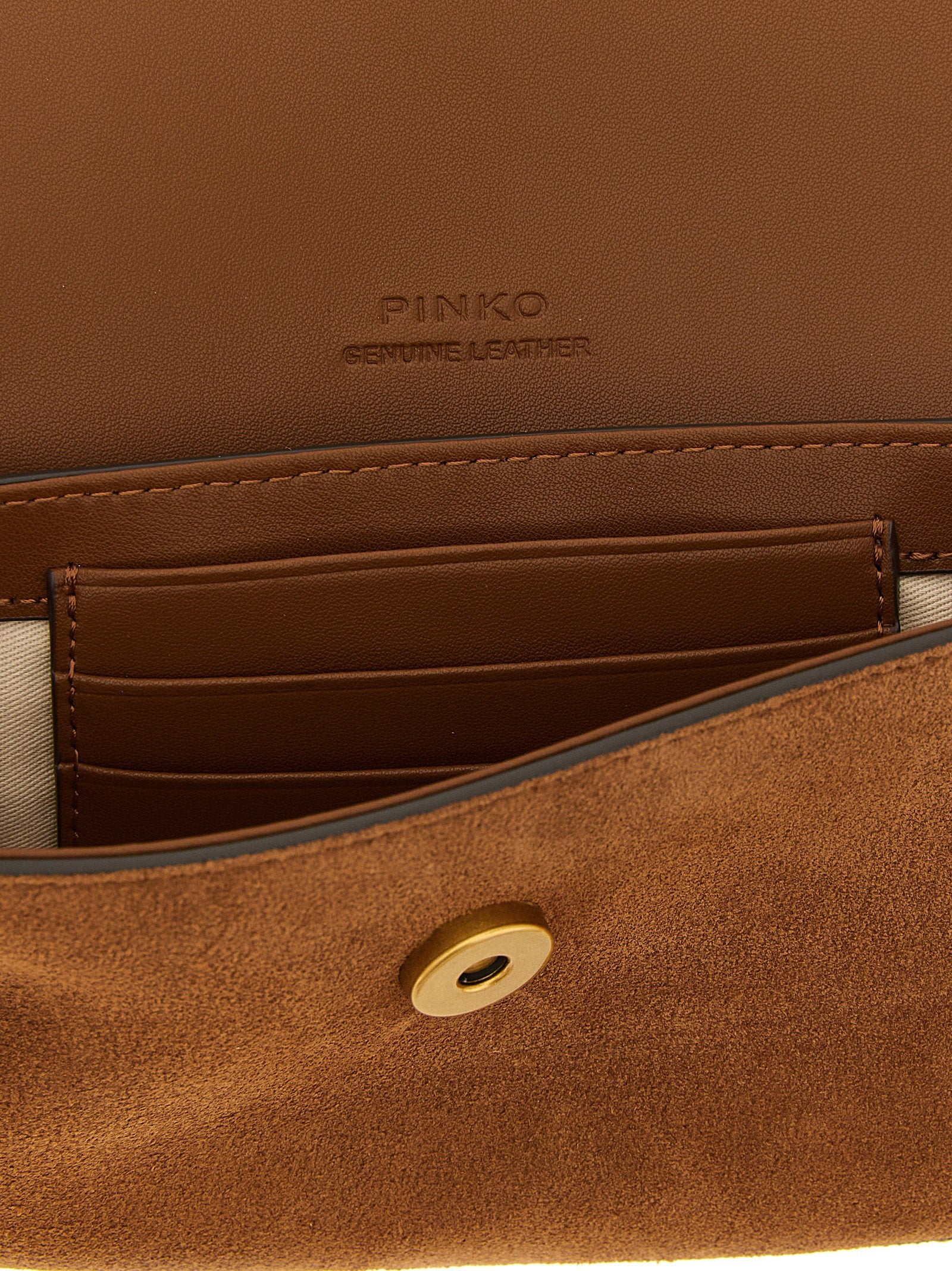 Pinko Saddle Flat Medium Shoulder Bag
