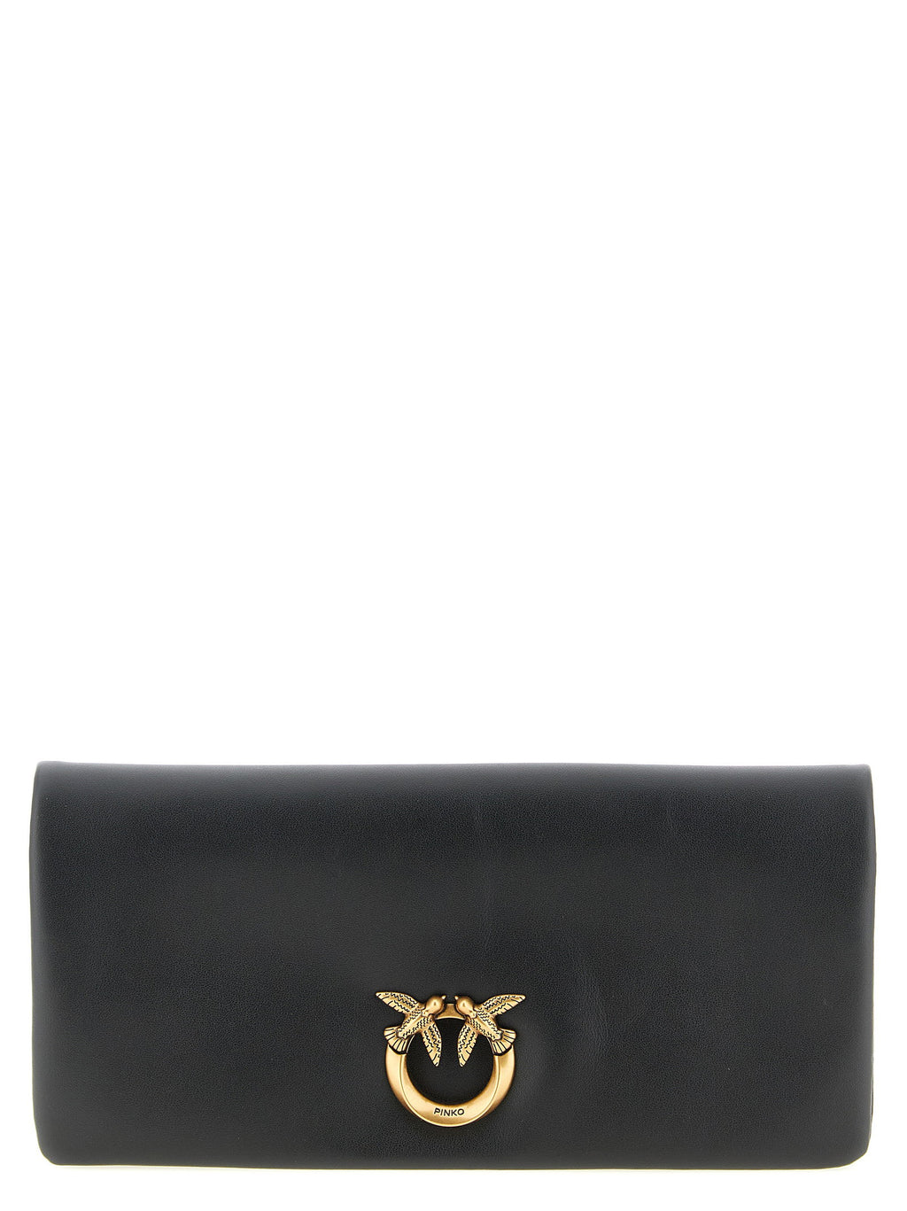Pinko Medium Love Click Soft Horizontal Clutch Bag