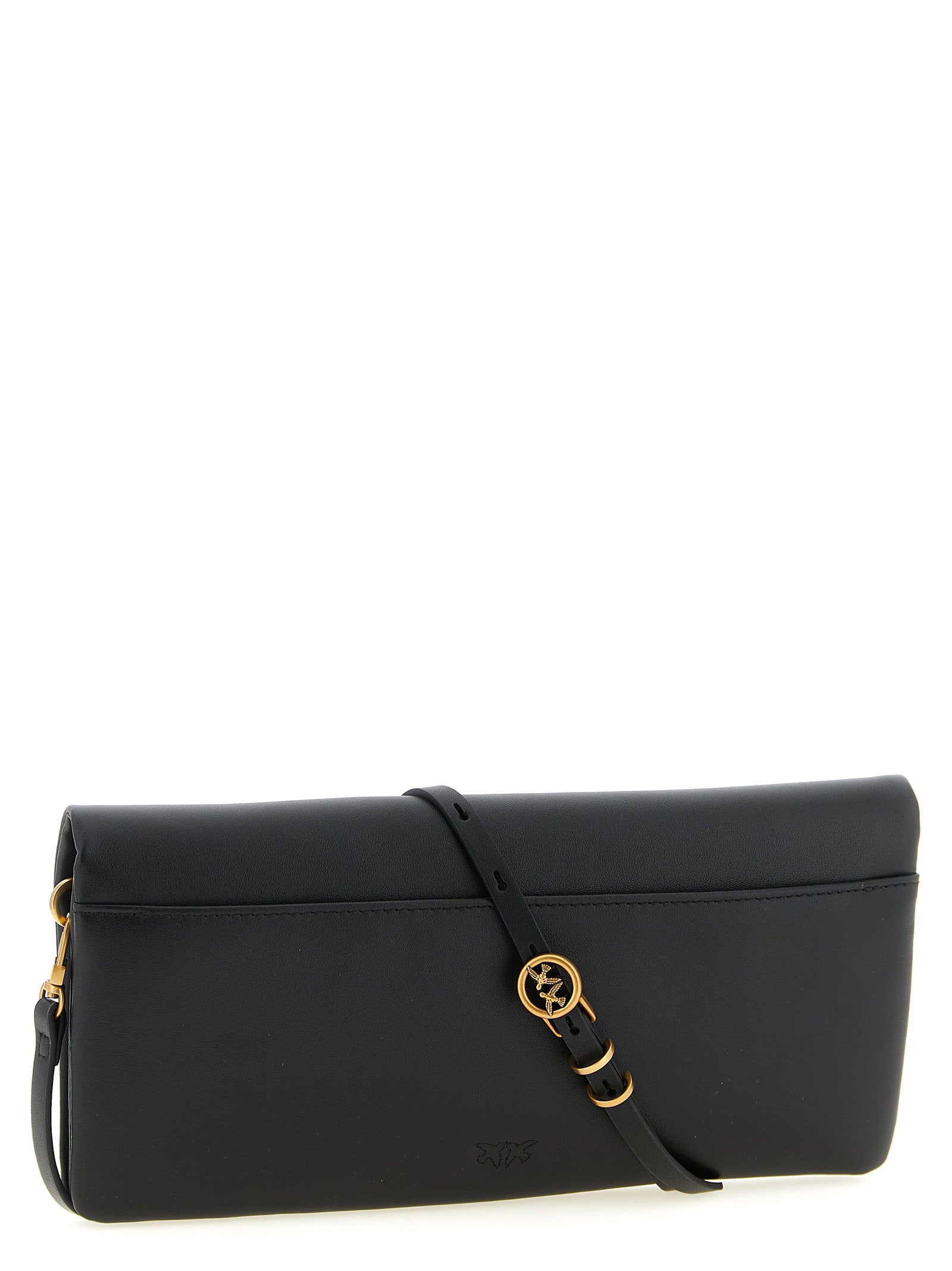 Pinko Medium Love Click Soft Horizontal Clutch Bag
