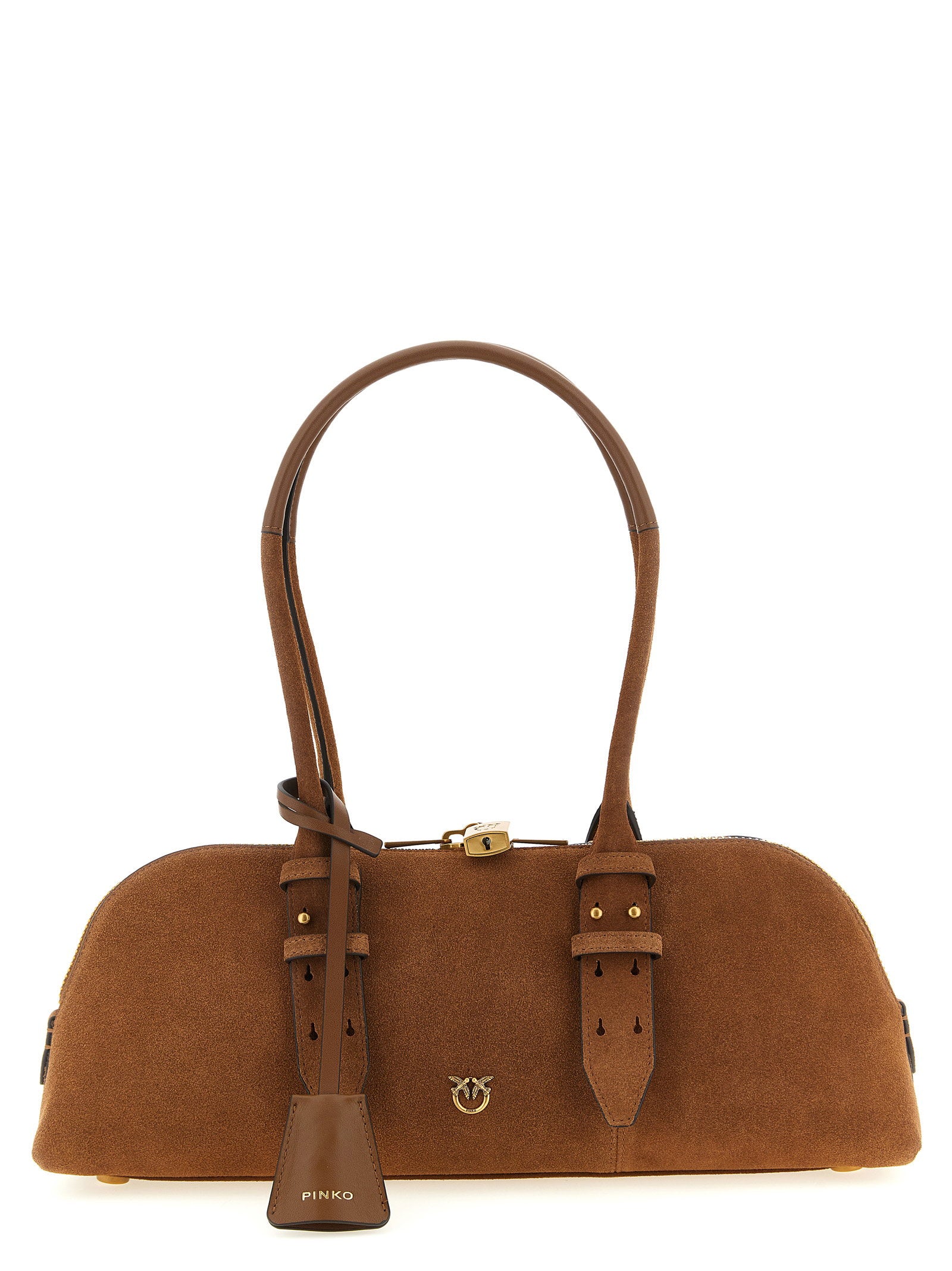 Pinko Bowling Baguette Large Shoulder Bag