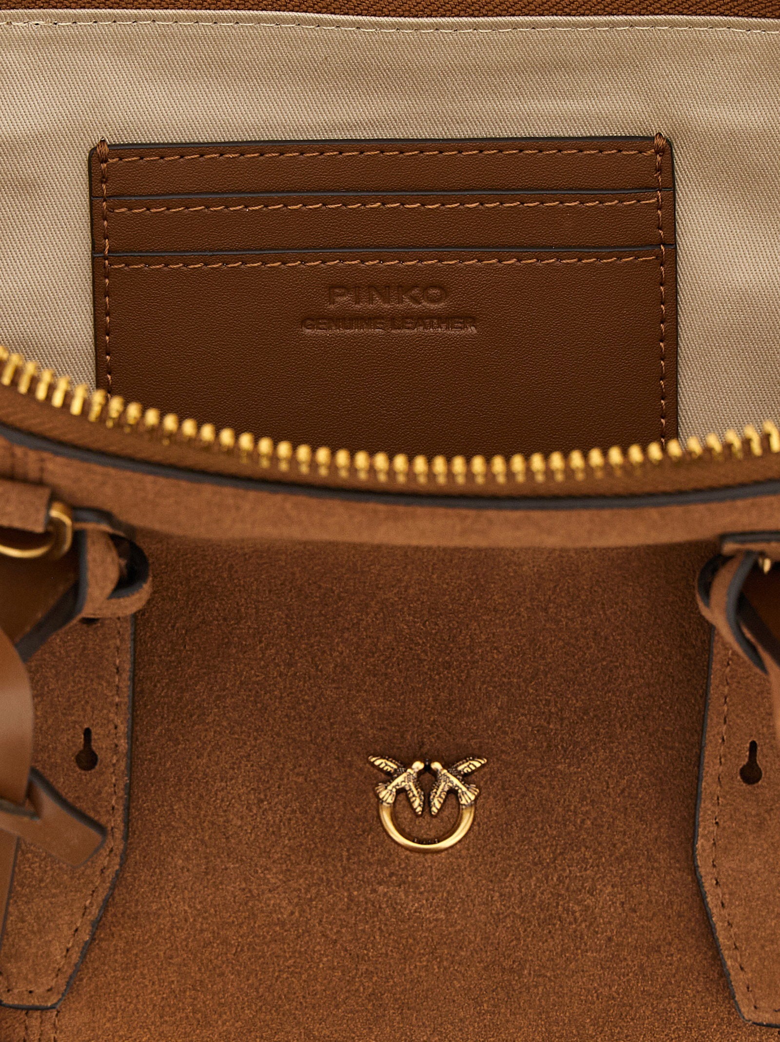 Pinko Bowling Baguette Large Shoulder Bag