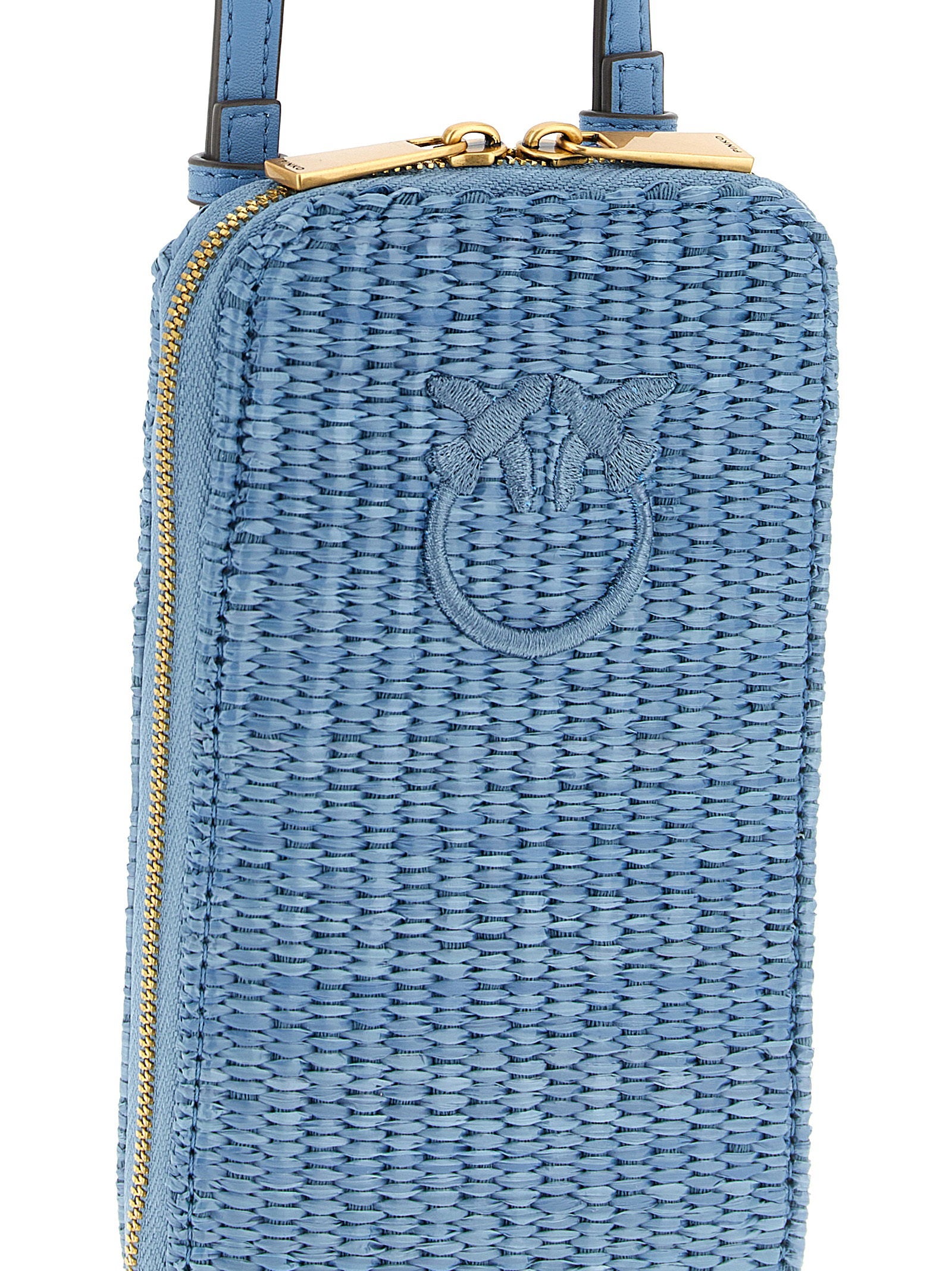Pinko Raffia Smartphone Holder