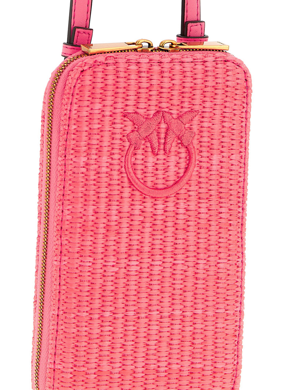 Pinko Raffia Smartphone Holder