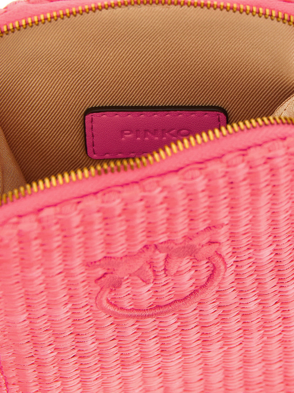 Pinko Raffia Smartphone Holder