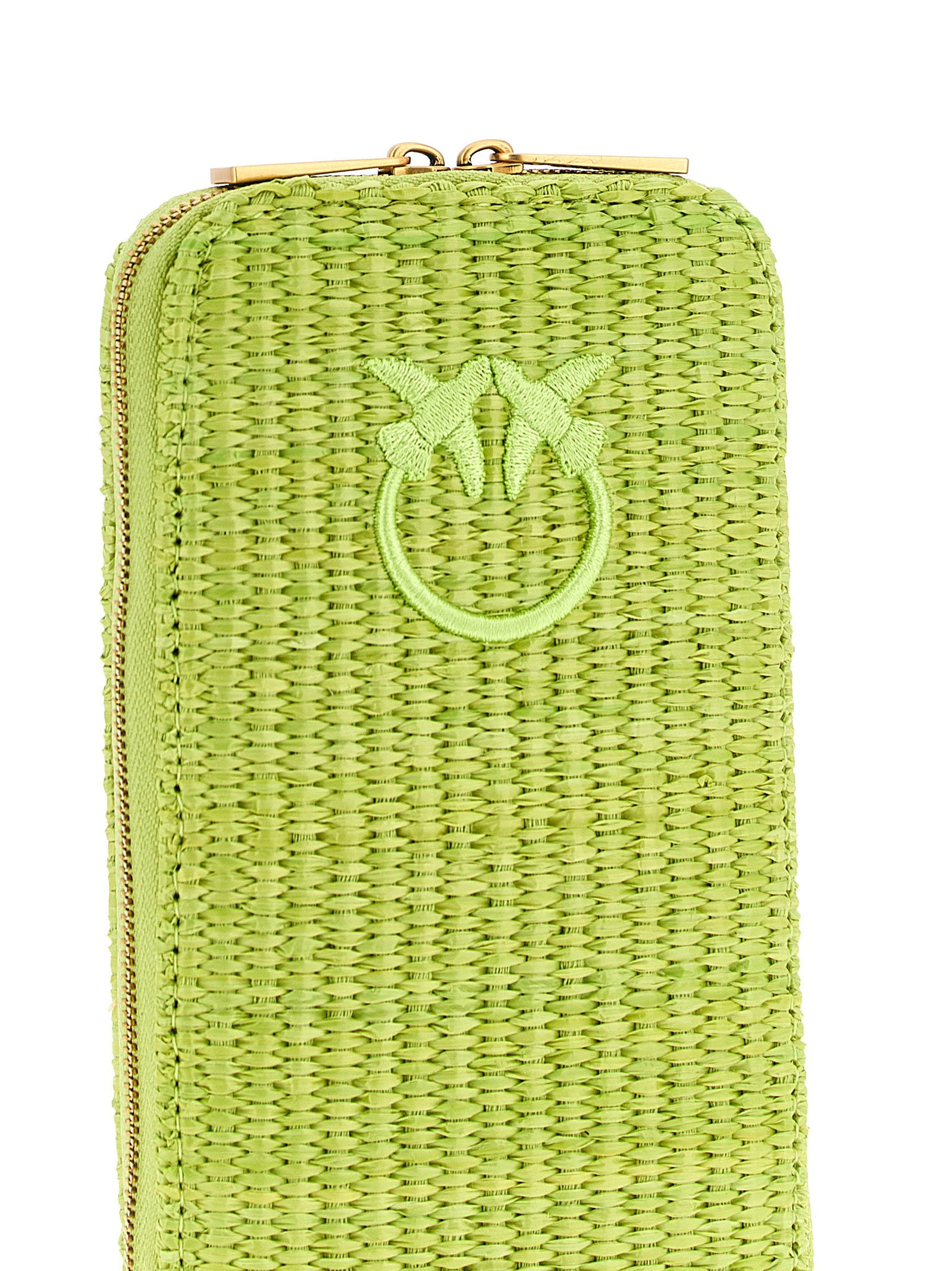 Pinko Raffia Smartphone Holder