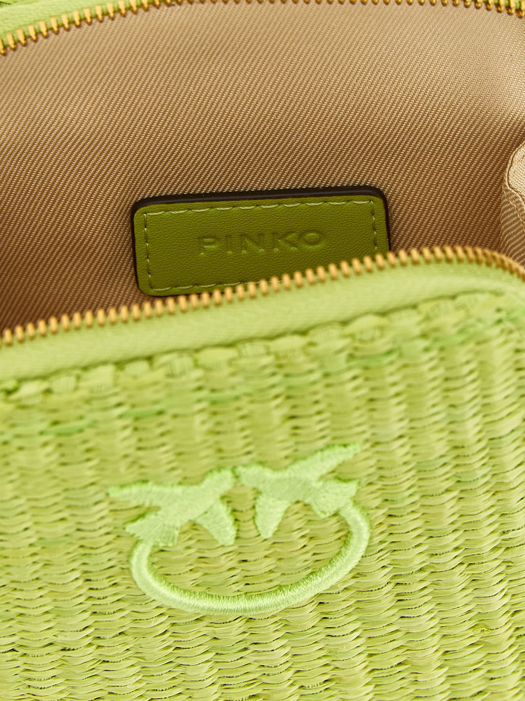 Pinko Raffia Smartphone Holder