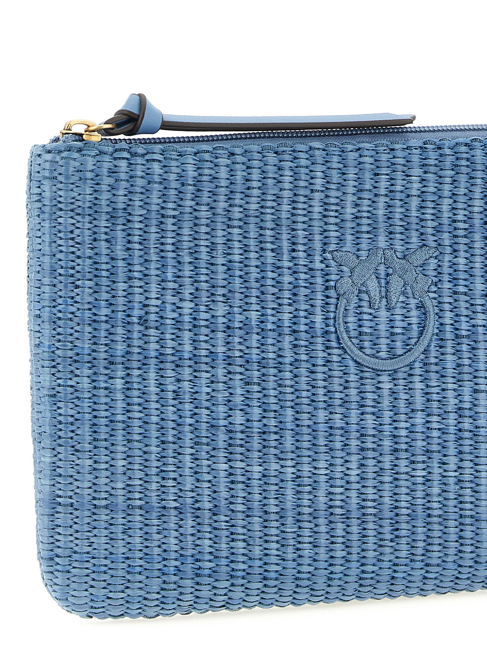 Pinko Raffia Clutch