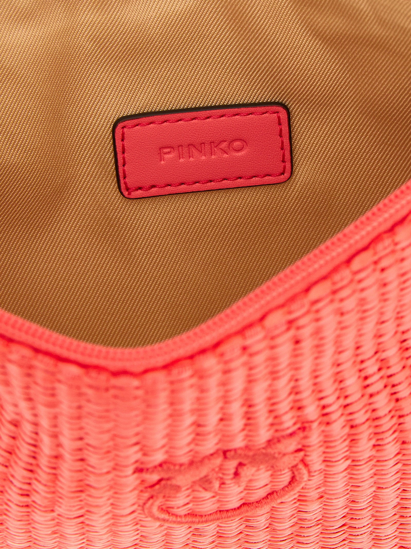 Pinko Raffia Clutch