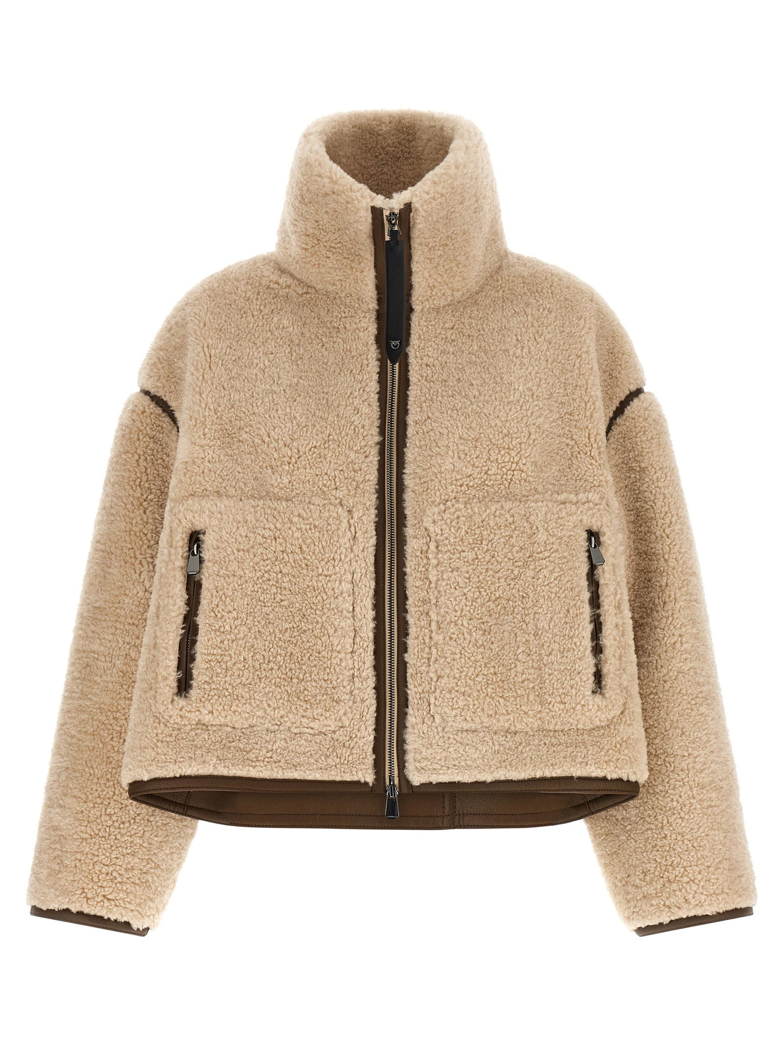 Pinko Teddy Cropped Jacket