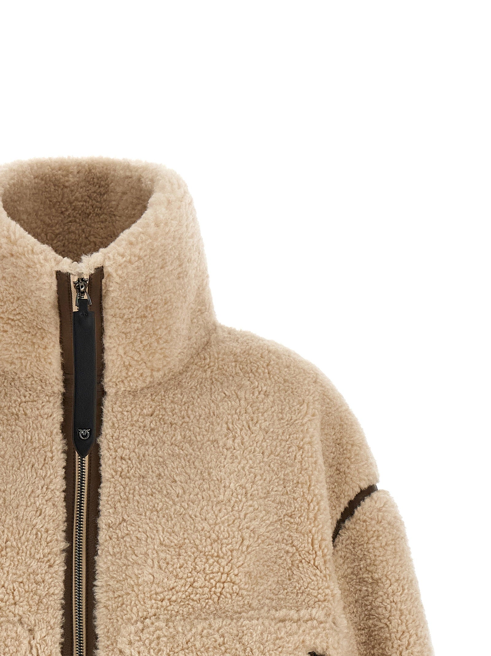 Pinko Teddy Cropped Jacket
