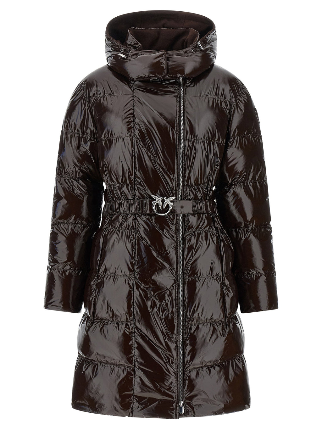 Pinko Love Birds Buckle Down Jacket