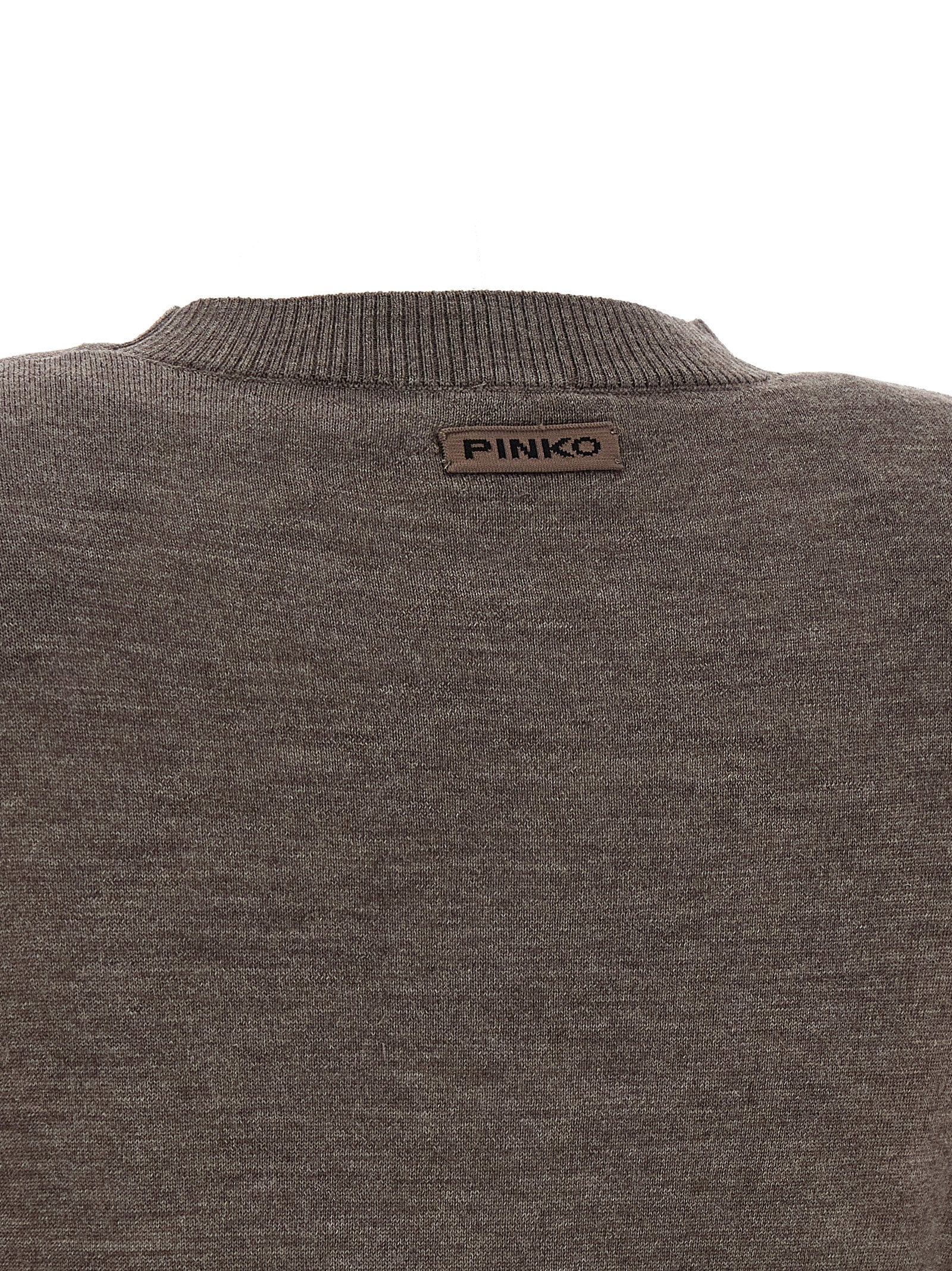 Pinko Padded Shoulder Sweater