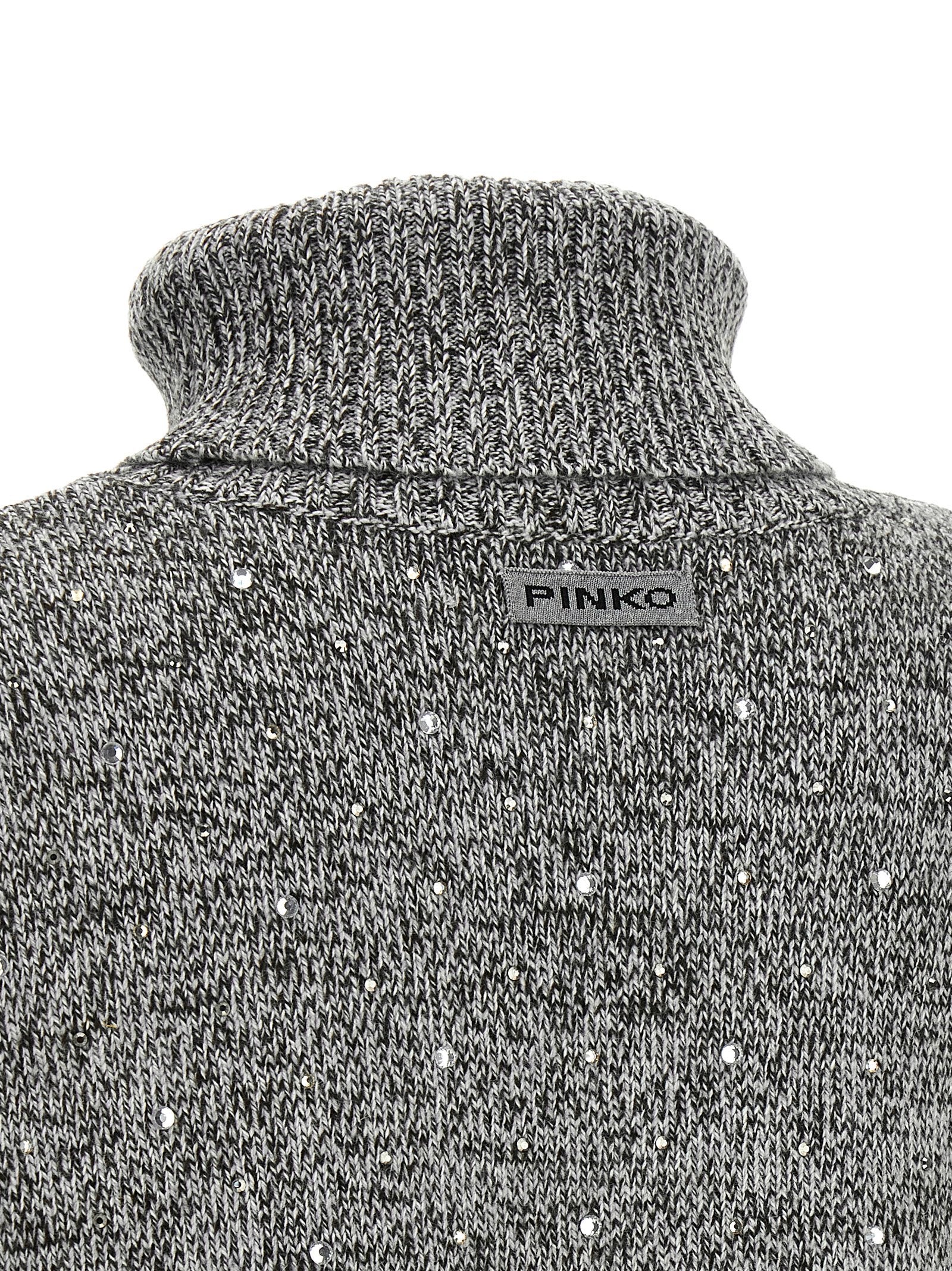 Pinko Crystal Turtleneck Sweater