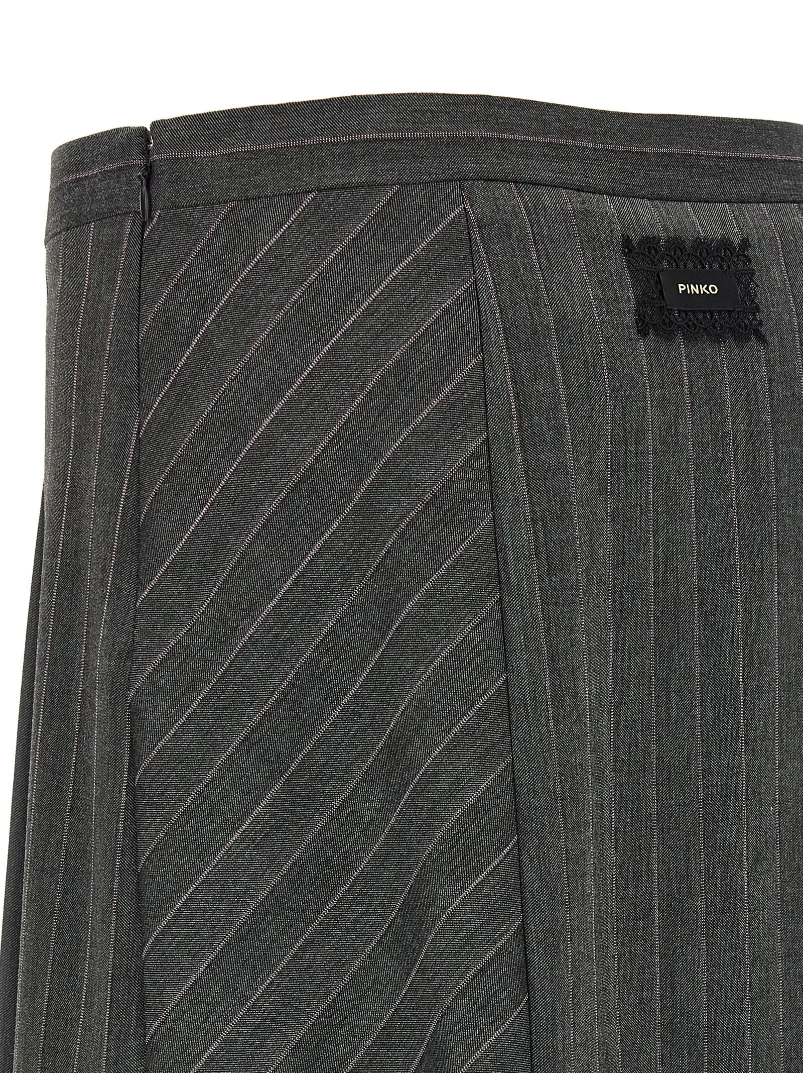 Pinko Pinstripe Skirt
