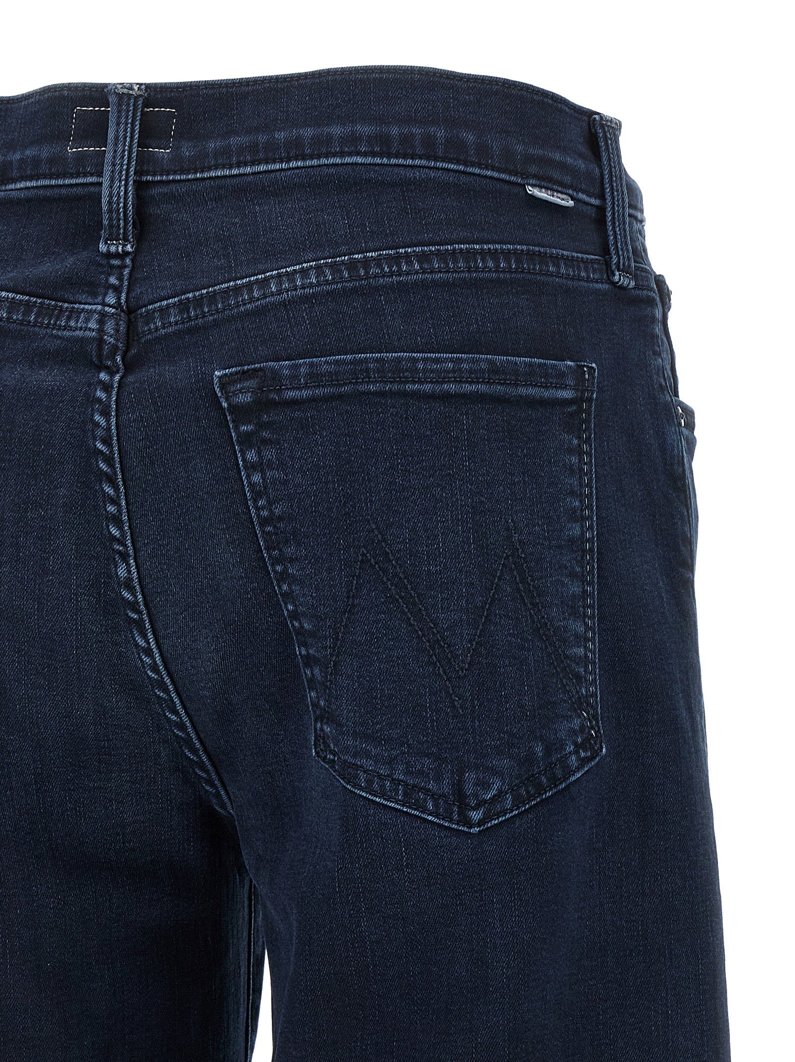 Mother The Mid Rise Rambler Zip Ankle Jeans