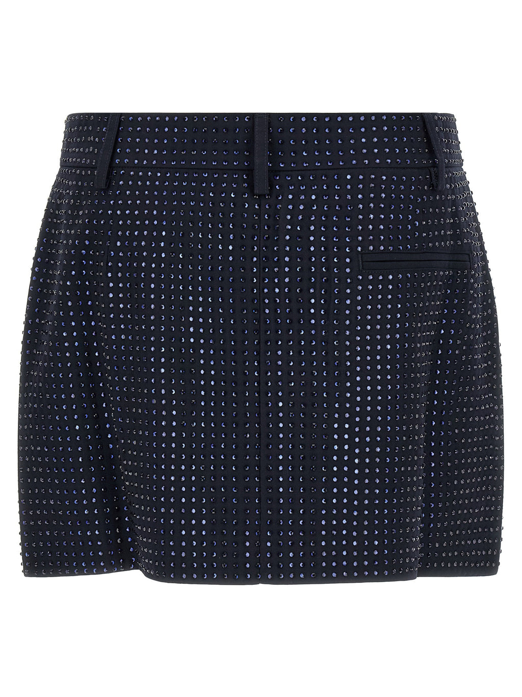 Pinko Soave Skirt With Rhinestones