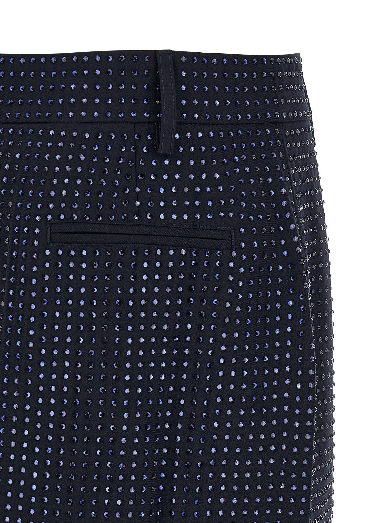 Pinko Soave Skirt With Rhinestones