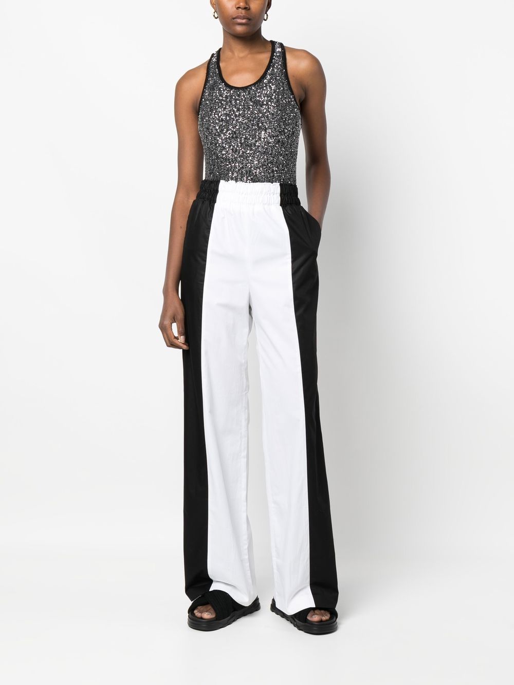 Fabiana Filippi Sequin tank top