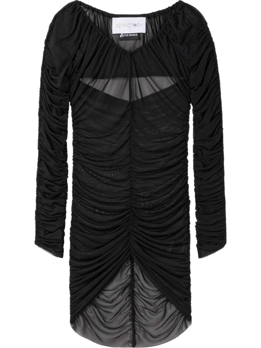 Az Factory By Ester Manas Cut-out mesh top