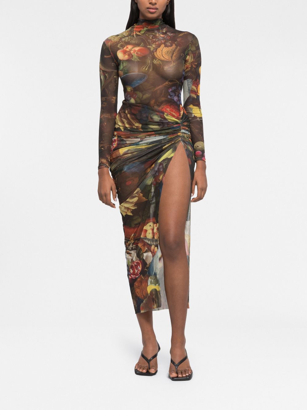 Az Factory By Ester Manas Side slit long skirt