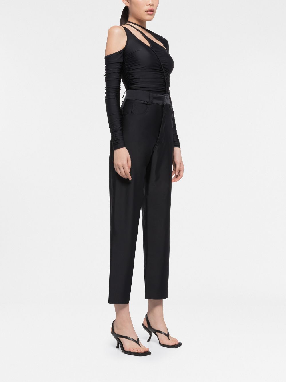 Az Factory By Ester Manas Cut-out long sleeve top