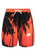 Blue Sky Inn Printed swimming trunks