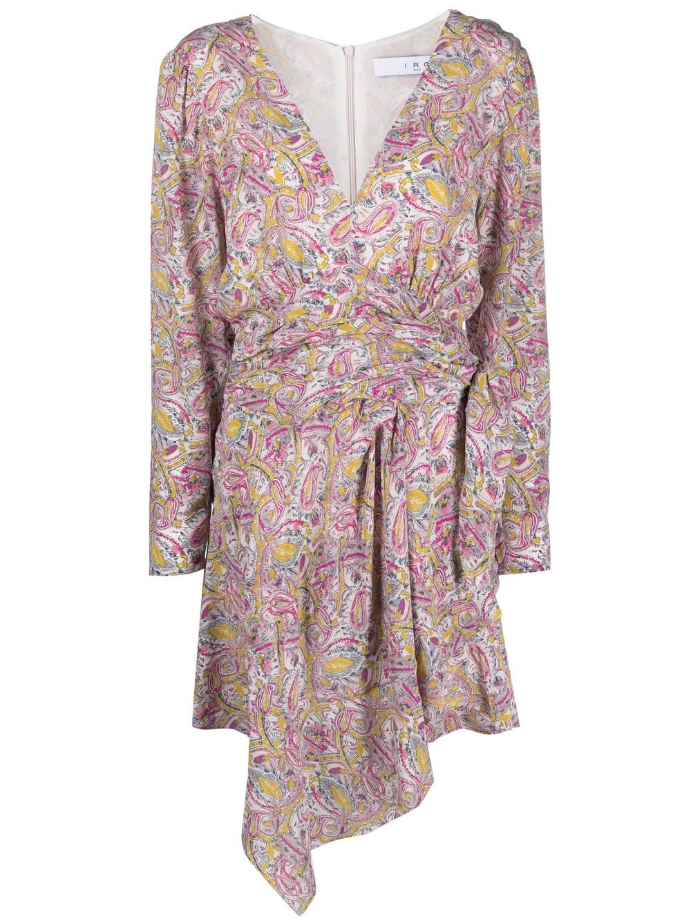 Iro Taro short wrap dress