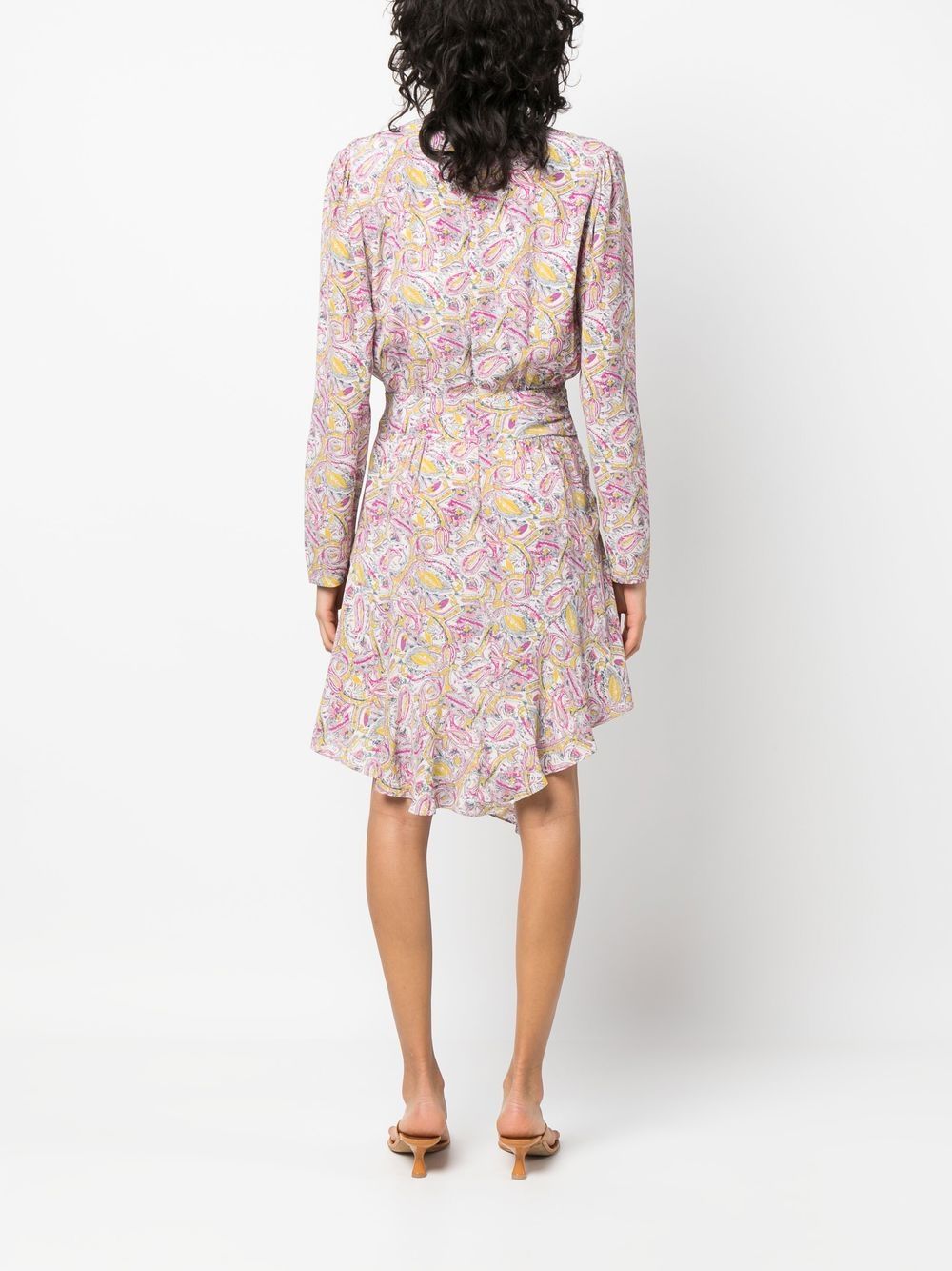 Iro Taro short wrap dress