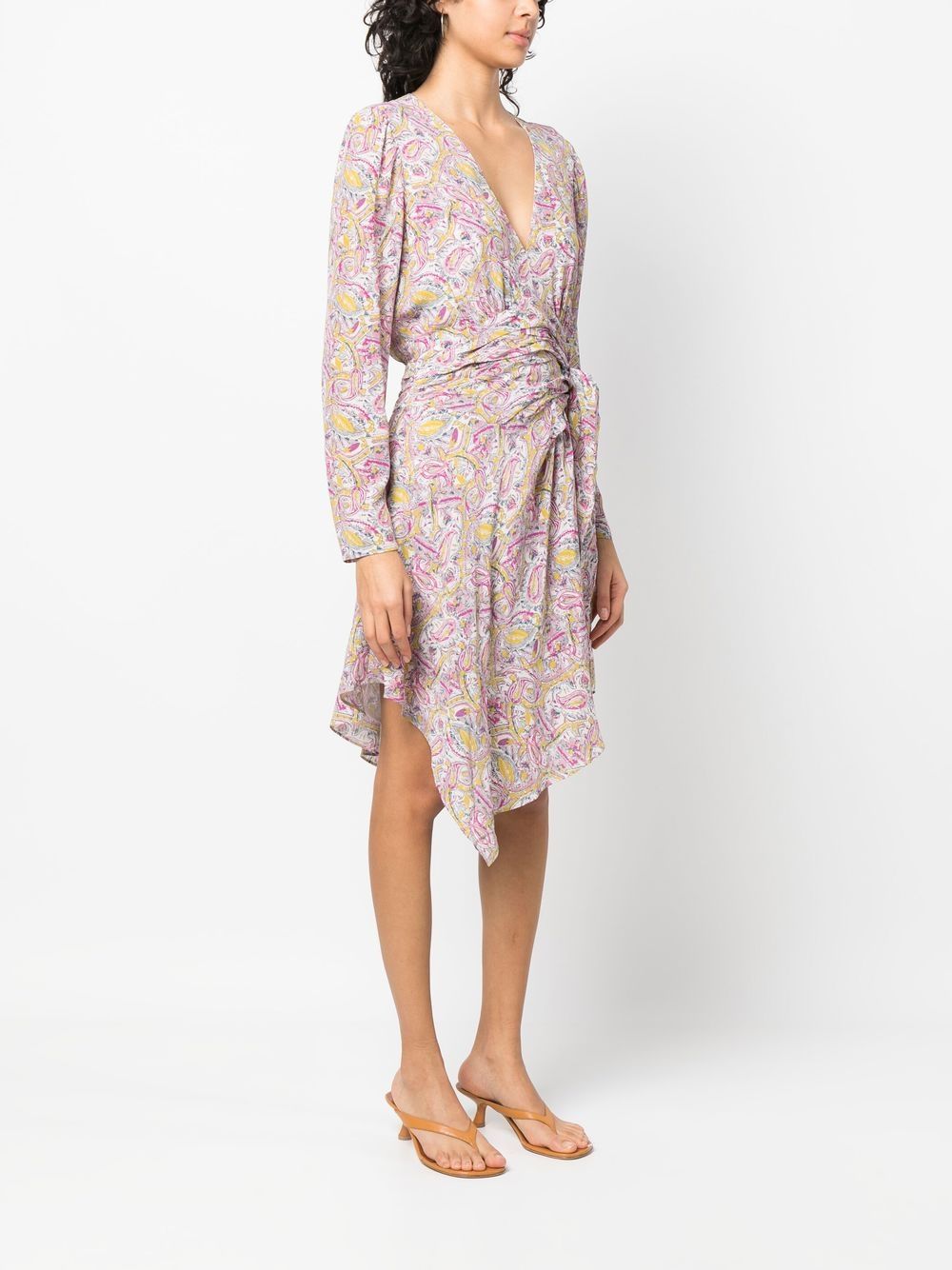 Iro Taro short wrap dress